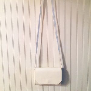 Small White UO Urban Outfitters Purse Light Blue